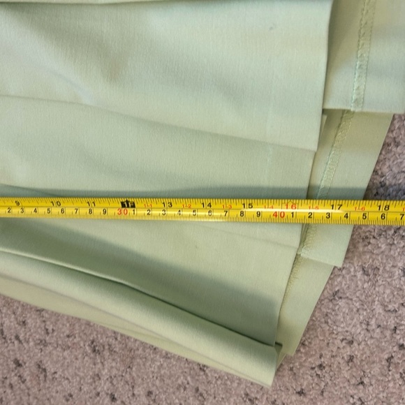 Sunday Best size 6 EUC worn once mint Green High-Low Pleated Mini Skirt - Picture 8 of 12